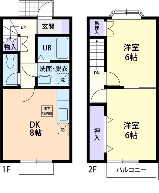 ＰＥＴＩＴ　ＥＴＯＩＬＥ　Ａ 間取り