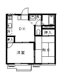 レモンハイツ　Ｃ棟 間取り