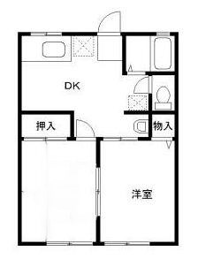 シティハイム　ハイテール　Ⅰ 間取り