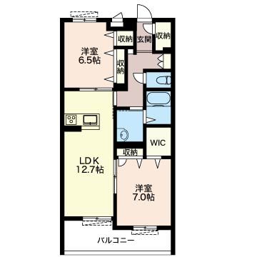 グランシャレ 間取り図