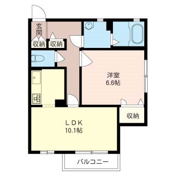 カステリーノⅡ 間取り図