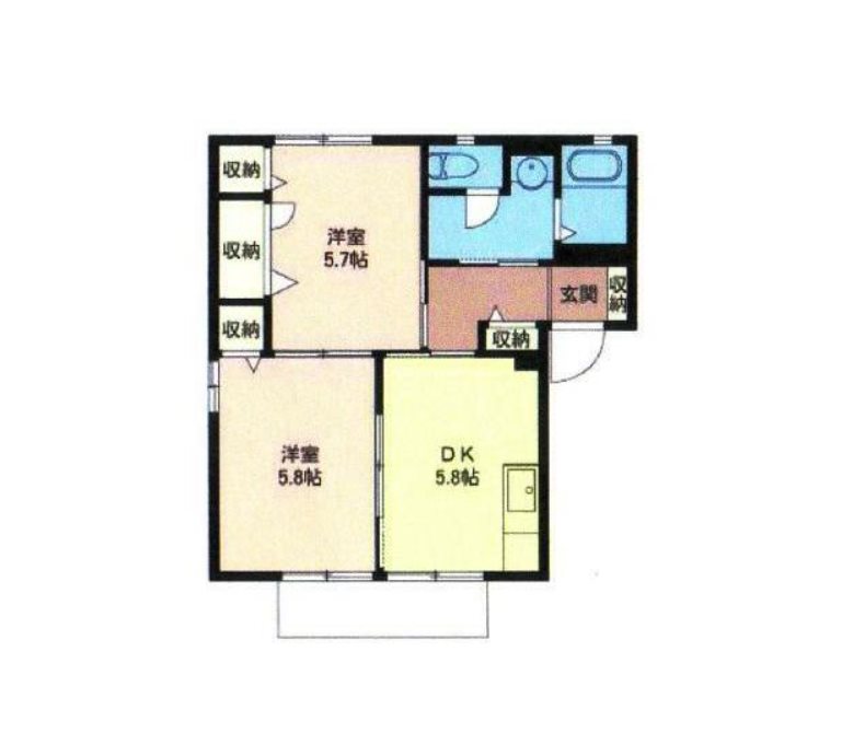 シャーメゾン貴 間取り図