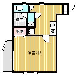 プロスぺリテⅠ 間取り図