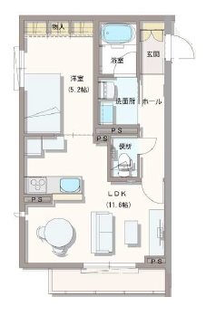 ノイ　リーフ 間取り図