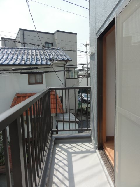 ハイム雄 ベランダ