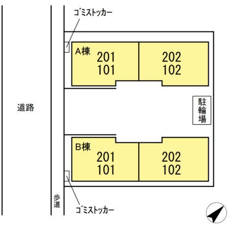 サンシャンテ上野毛B  その他外観2
