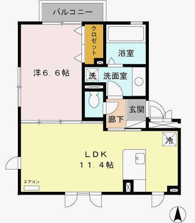 ラヴェール等々力 間取り