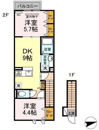 アンジュール等々力 間取り