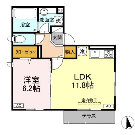 Ume　et　Olive 間取り