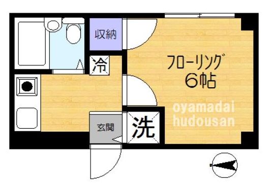 アンクレー尾山台 間取り図