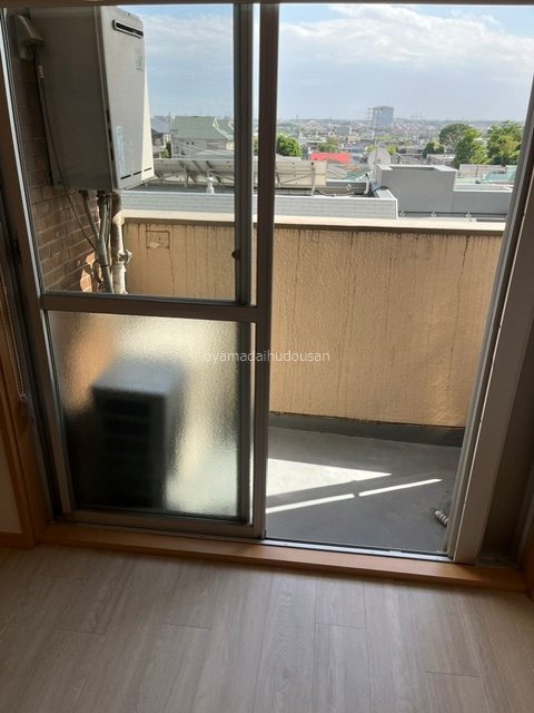 自由が丘フラワーマンション ベランダ