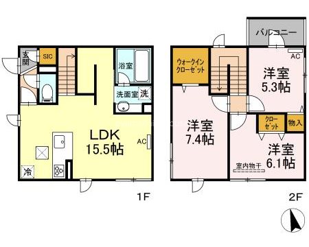 ルミエール 間取り図