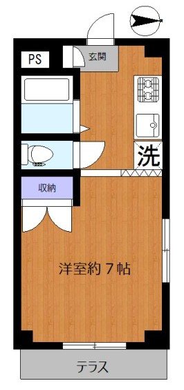 プレジデンス等々力 間取り図