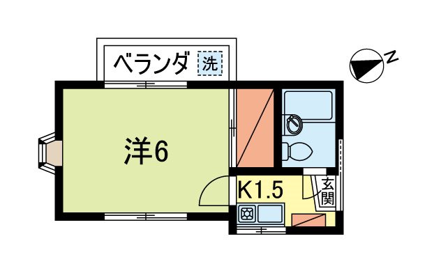 新高円寺ハイツ 間取り