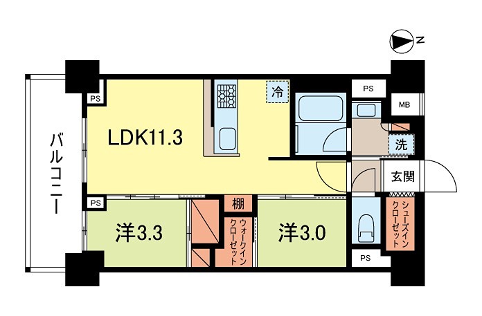 Terra蚕糸の森 間取り