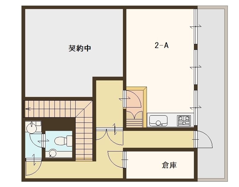 内田工業ビル 玄関