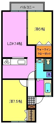 アストラル瀬田 103号室 間取り