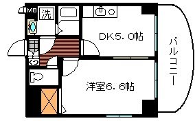 シャインローヤル 203号室 間取り