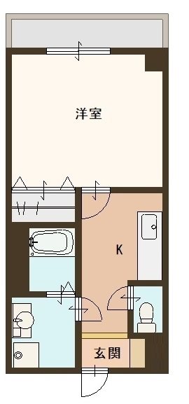 アルテールななのい 303号室 間取り