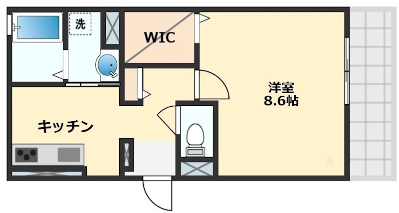 TORISIA野洲 間取り図