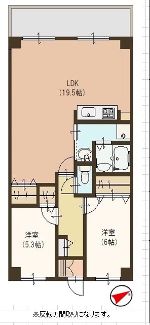 CUREZZA瀬田西 702号室 間取り