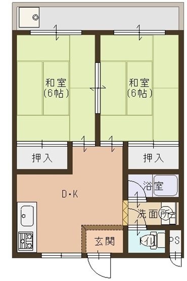 エクセル篠原 間取り図