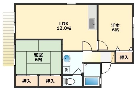 ボナール本郷 112号室 間取り