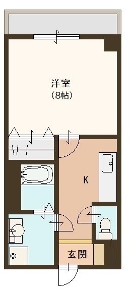 アルテールななのい 202号室 間取り