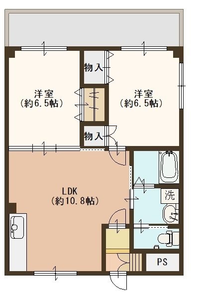 ファミール守山 301号室 間取り