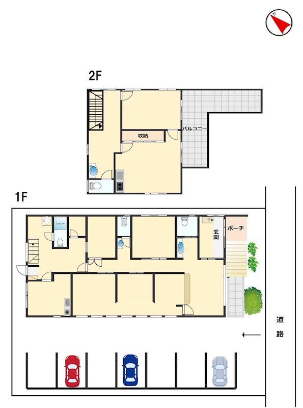 仁志出店舗 間取り