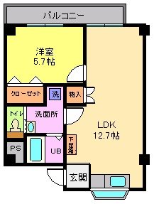 開花えれがんす 間取り図