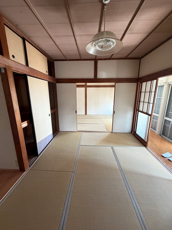 散田町貸家 ベッドルーム
