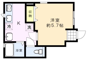 カーム新中野 間取り