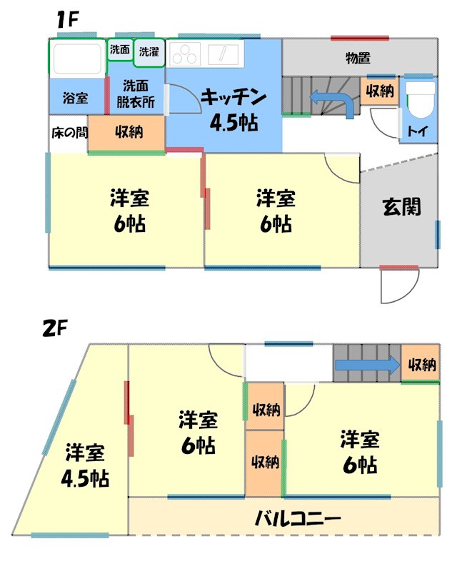 小比企町戸建  間取り