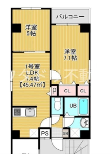 Bloom錦糸町 間取り