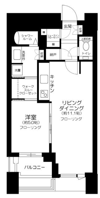 ドゥ・トゥール　イースト 間取り