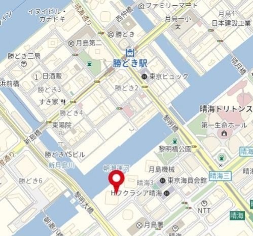 ドゥ・トゥール　イースト 地図（共通）