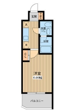 プロスペクト門前仲町 間取り