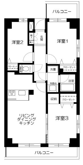 ES-Grande錦糸町 間取り