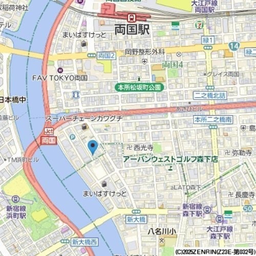 ＣＩＴＹ　ＳＰＩＲＥ　森下 地図（共通）