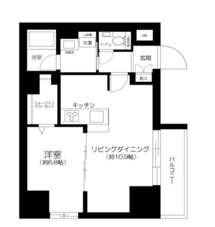 ＣＲＥＶＩＳＴＡ元浅草 間取り