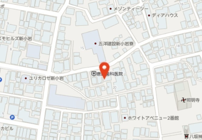 ハーモニーテラス新小岩Ⅱ 地図（共通）