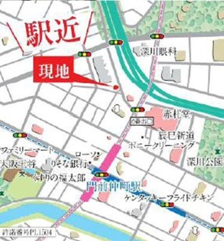 イルレガーメDH 地図（共通）