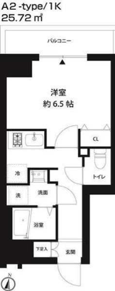 コスモリード錦糸町 間取り