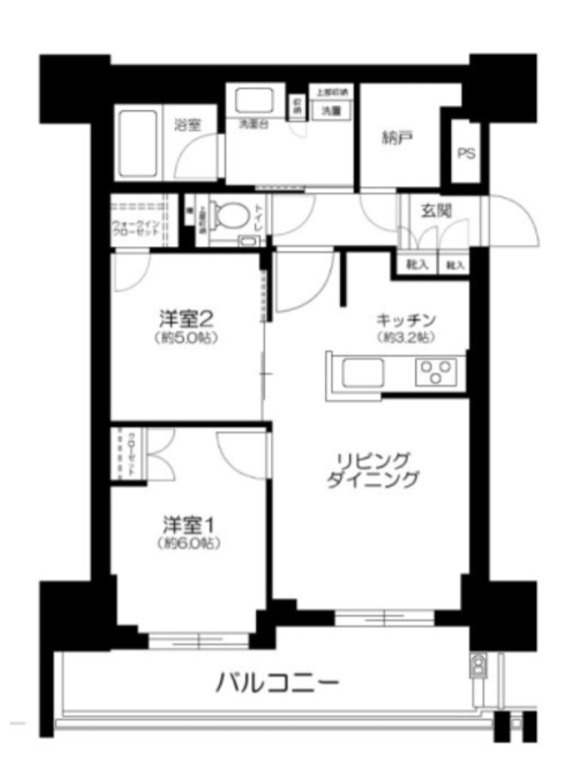 プラウドタワー小岩フロント 間取り