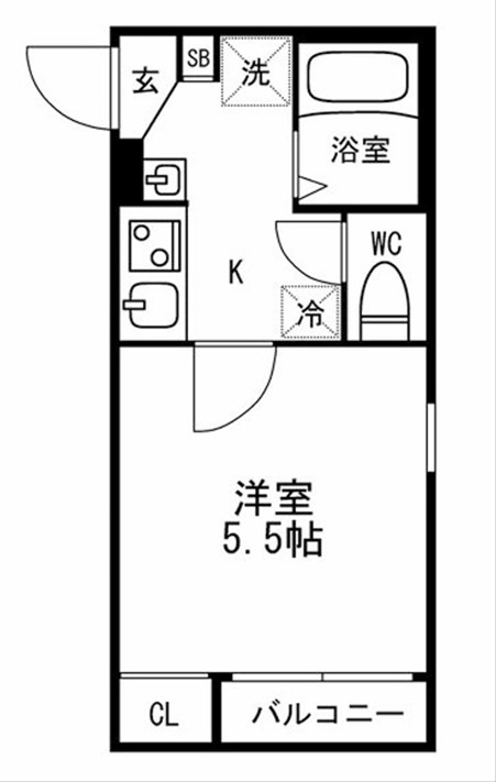メゾン・ド・ソレイユ大島 間取り