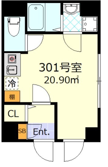 ブローテ三ノ輪 間取り
