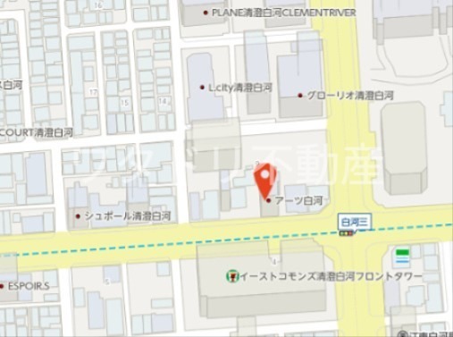 アーツ白河 地図（共通）