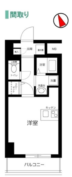 FORTIS水天宮前 間取り