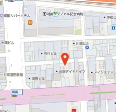 メゾンドロゼ 地図（共通）